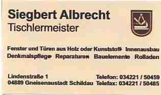 Tischlerei Albrecht